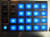 Roland Fantum X8 with Blue pads2.jpg (52310 bytes)